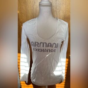 Woman’s Armani Long Sleeve Shirt New Medium
